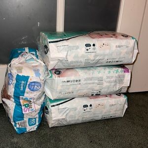 Hi I am selling diapers. Brand:rascal and friends, and Gentle steps. Size 1 ,2